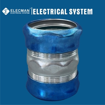 3 Inch Raintight EMT Coupling Compression Fittings Steel Material